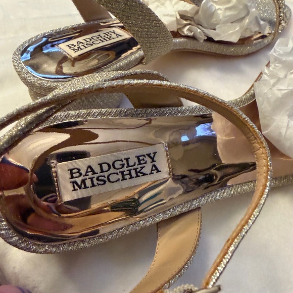 Badgley Mischka Shoes - Badgley Mischka Gold Sandals
